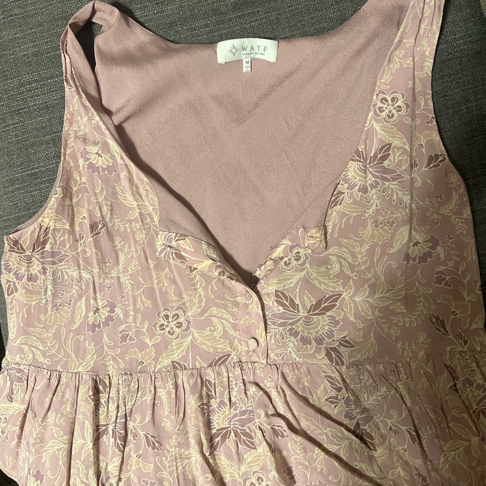 WAYF Blush Pink Dress